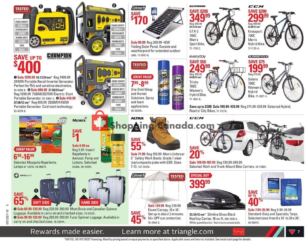 Canadian Tire flyer from Friday June 28, 2019 to Thursday July 4, 2019 - page 7