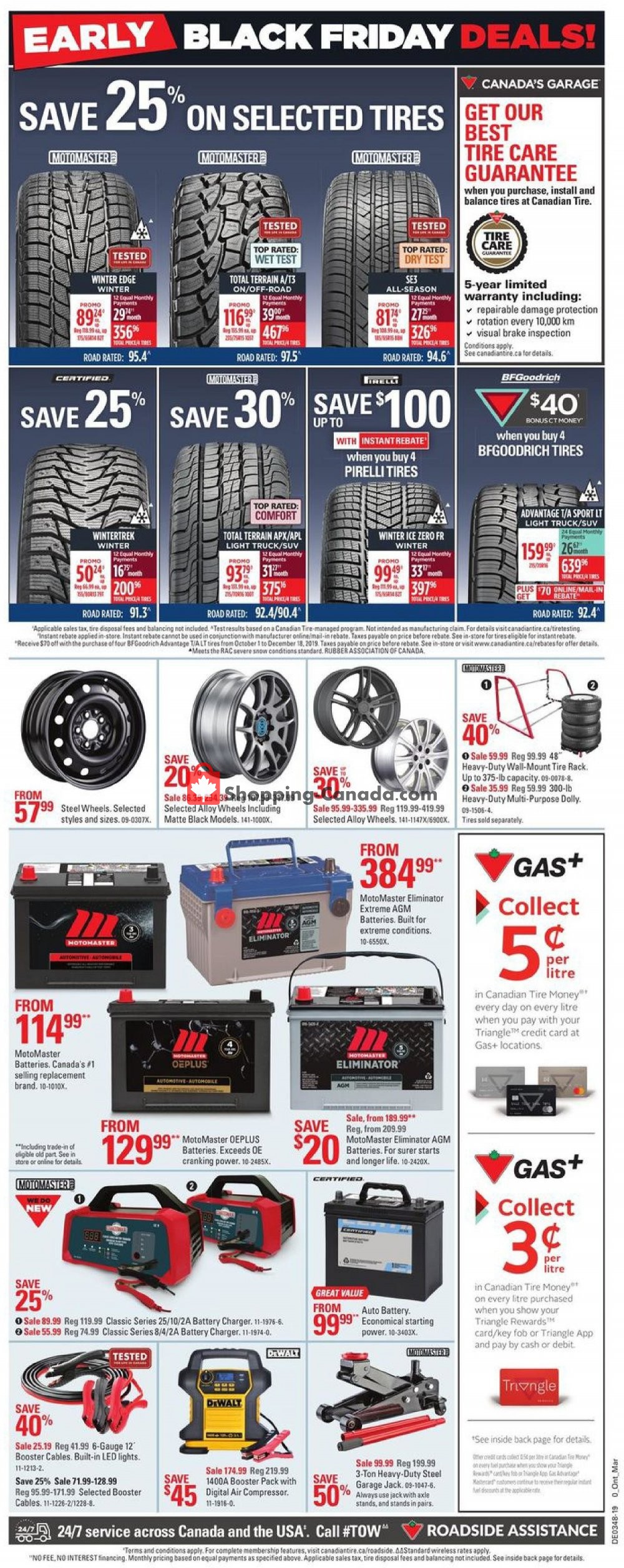 Canadian Tire Canada, flyer (Early Black Friday Deals) November 21