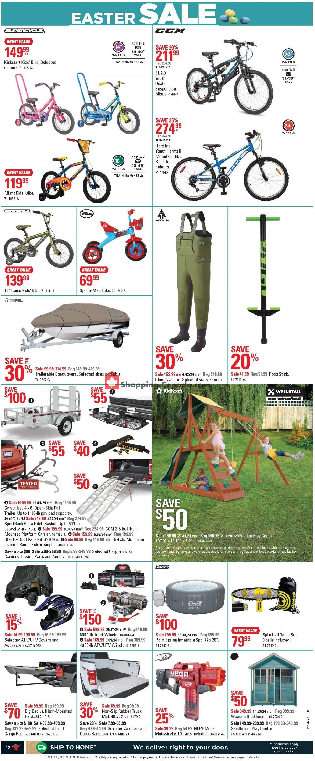 Canadian Tire flyer from Friday April 2, 2021 to Thursday April 8, 2021 - page 12