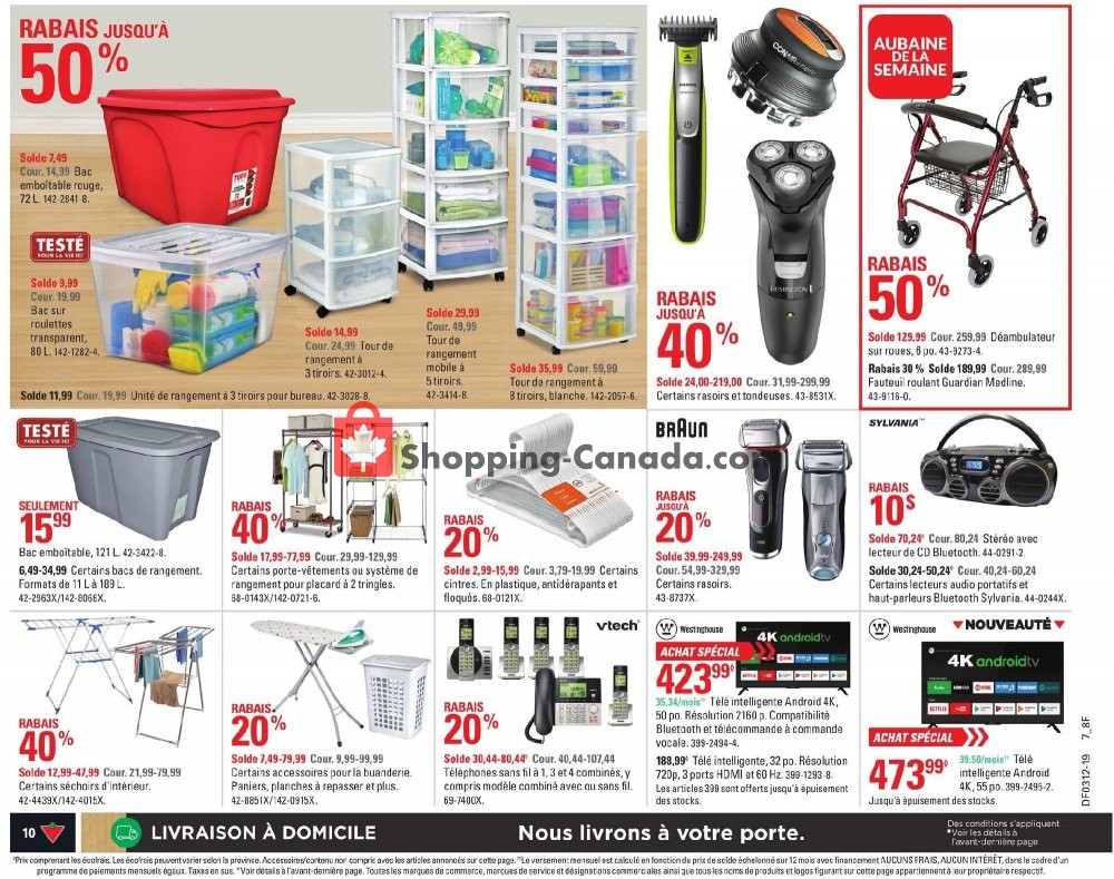 Canadian Tire flyer from Thursday March 14, 2019 to Wednesday March 20, 2019 - page 10