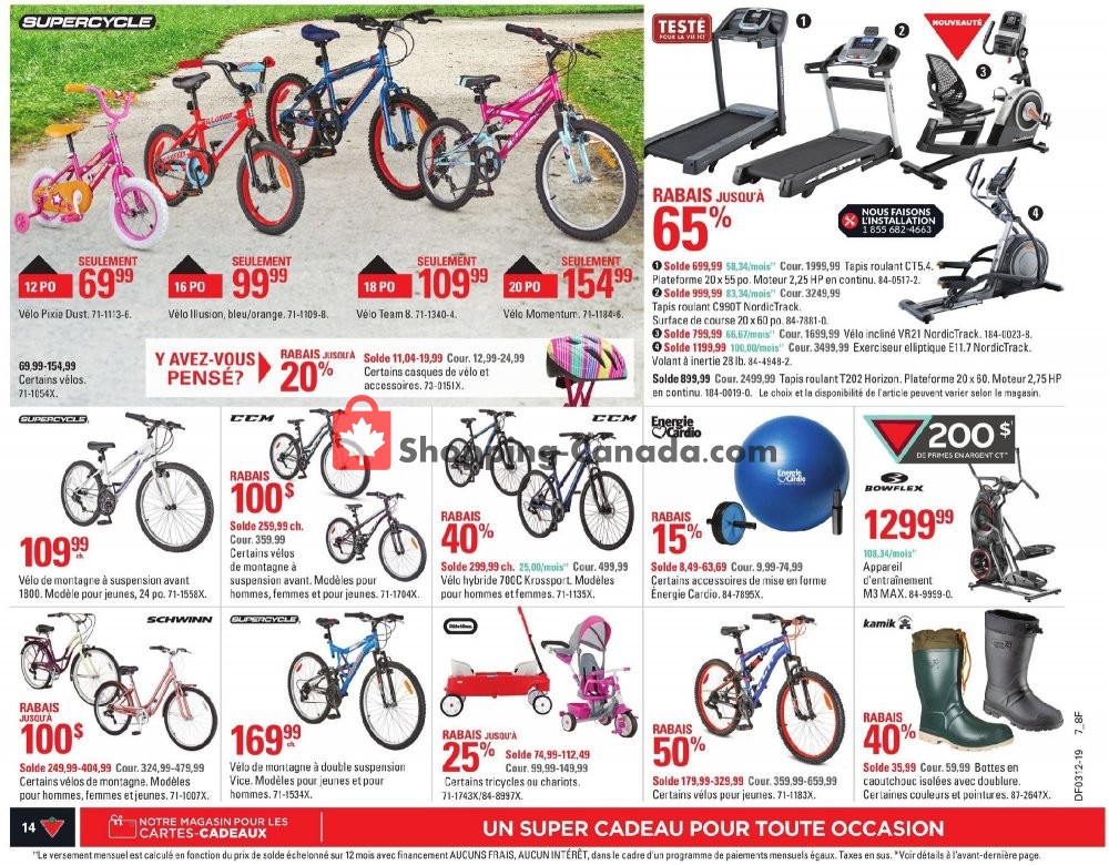 Canadian Tire flyer from Thursday March 14, 2019 to Wednesday March 20, 2019 - page 14