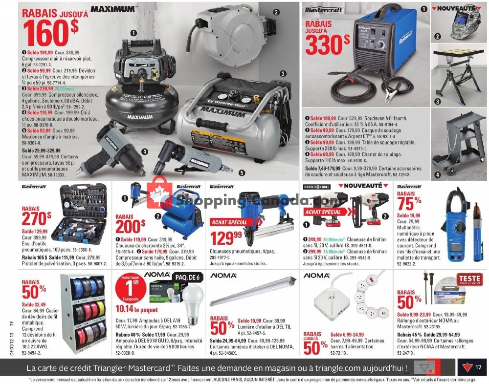 Canadian Tire flyer from Thursday March 14, 2019 to Wednesday March 20, 2019 - page 17