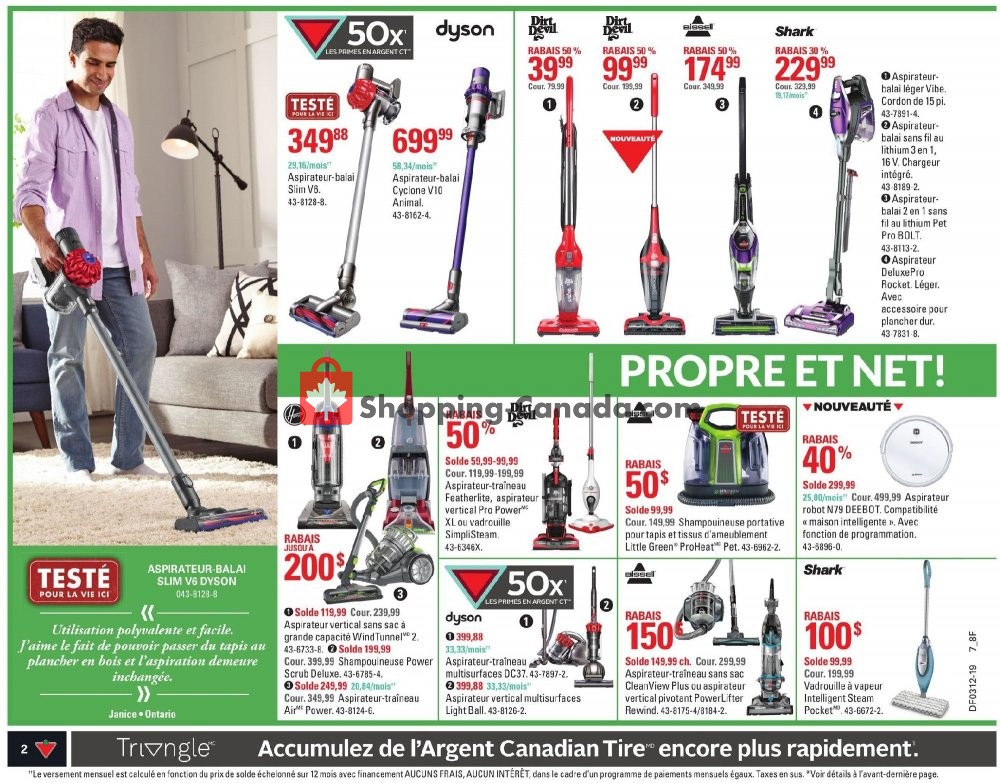 Canadian Tire flyer from Thursday March 14, 2019 to Wednesday March 20, 2019 - page 2