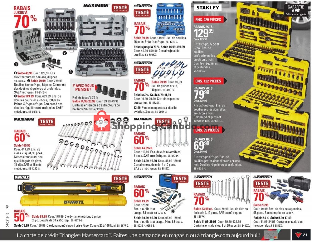Canadian Tire flyer from Thursday March 14, 2019 to Wednesday March 20, 2019 - page 21