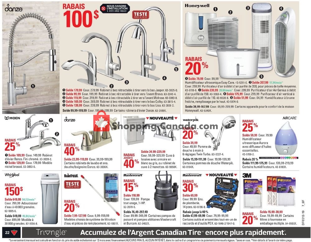 Canadian Tire flyer from Thursday March 14, 2019 to Wednesday March 20, 2019 - page 22