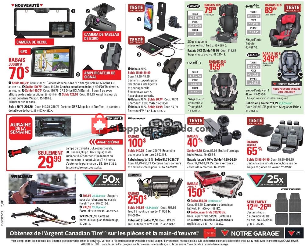 Canadian Tire flyer from Thursday March 14, 2019 to Wednesday March 20, 2019 - page 25