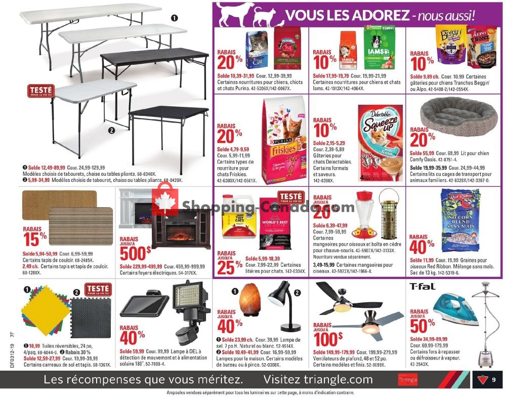 Canadian Tire flyer from Thursday March 14, 2019 to Wednesday March 20, 2019 - page 9