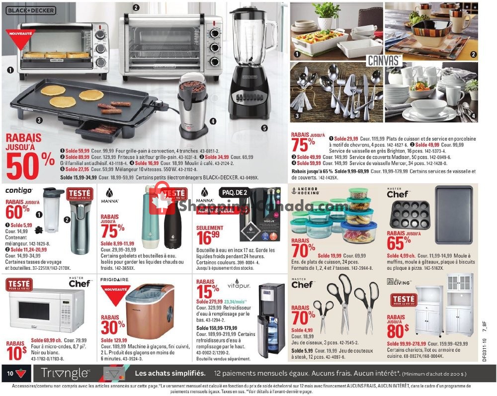 Canadian Tire flyer from Thursday March 7, 2019 to Wednesday March 13, 2019 - page 10