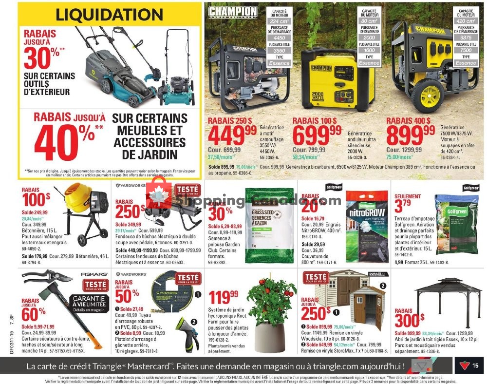 Canadian Tire flyer from Thursday March 7, 2019 to Wednesday March 13, 2019 - page 15