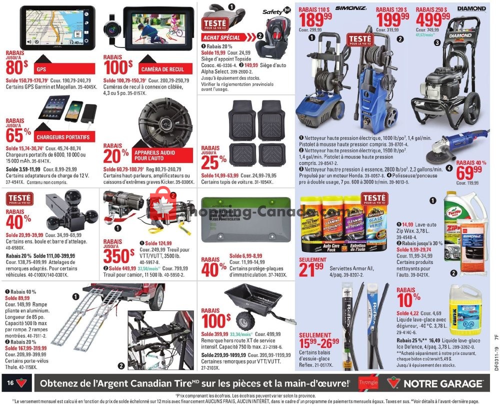 Canadian Tire flyer from Thursday March 7, 2019 to Wednesday March 13, 2019 - page 16