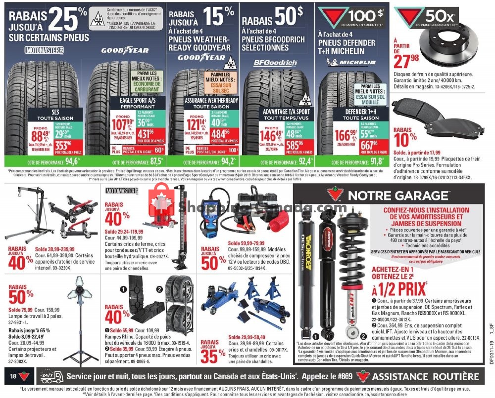 Canadian Tire flyer from Thursday March 7, 2019 to Wednesday March 13, 2019 - page 18
