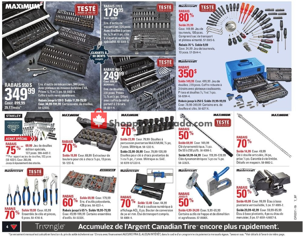 Canadian Tire flyer from Thursday March 7, 2019 to Wednesday March 13, 2019 - page 4