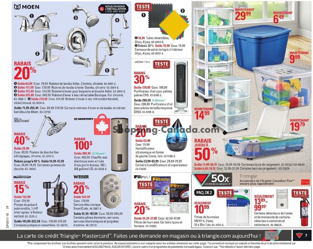 Canadian Tire flyer from Thursday March 7, 2019 to Wednesday March 13, 2019 - page 7