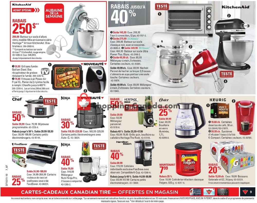 Canadian Tire flyer from Thursday March 7, 2019 to Wednesday March 13, 2019 - page 9