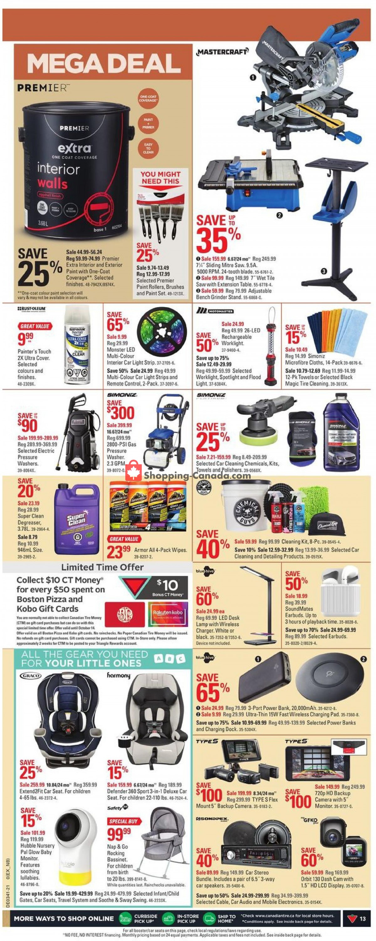 Canadian Tire flyer from Friday October 8, 2021 to Thursday October 14, 2021 - page 16