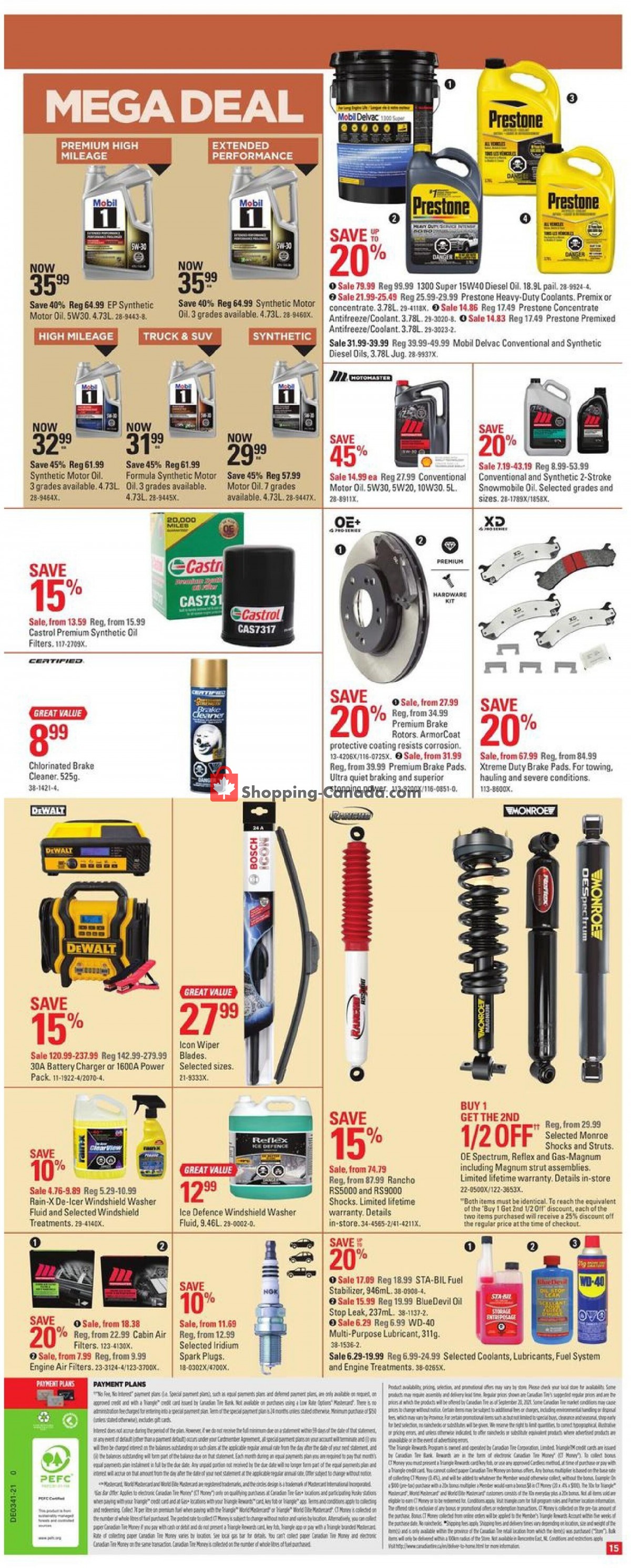 Canadian Tire flyer from Friday October 8, 2021 to Thursday October 14, 2021 - page 18