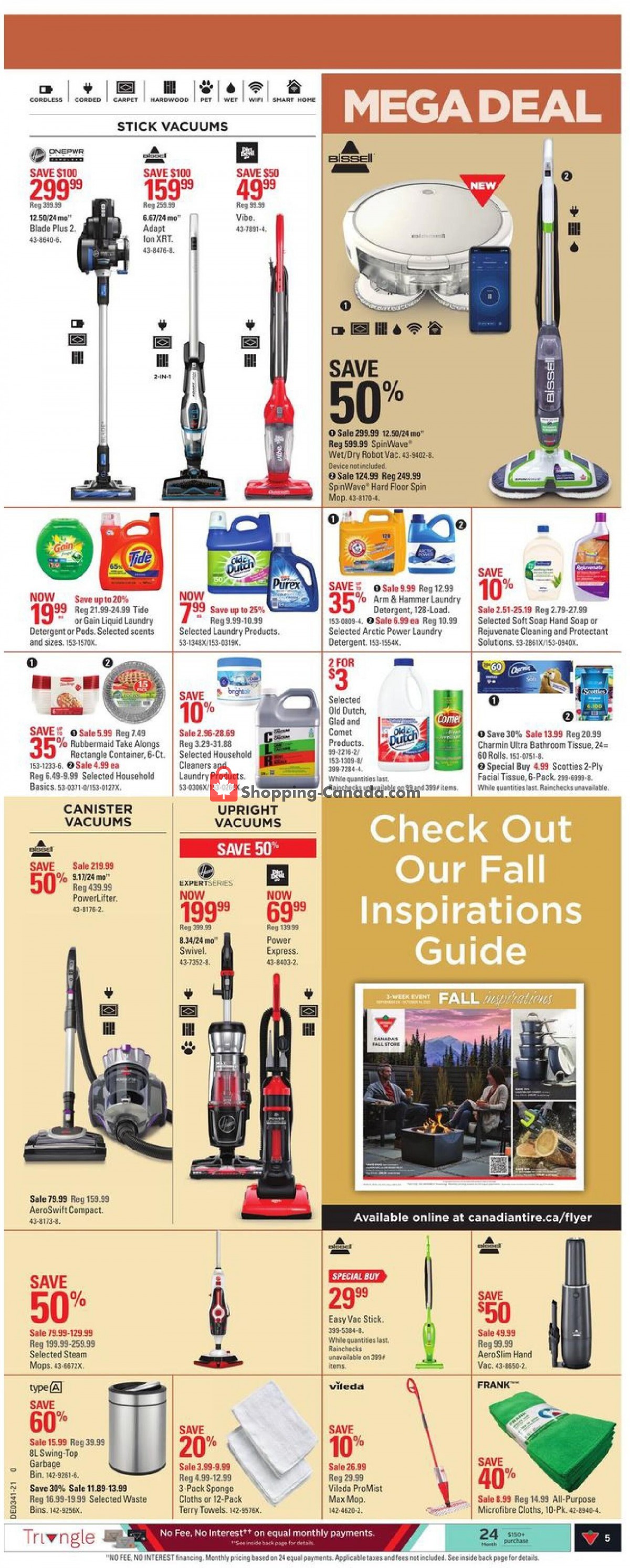 Canadian Tire flyer from Friday October 8, 2021 to Thursday October 14, 2021 - page 6