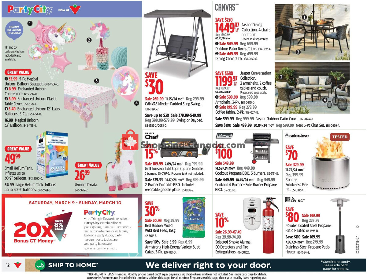 Canadian Tire flyer from Thursday March 7, 2024 to Wednesday March 13, 2024 - page 12