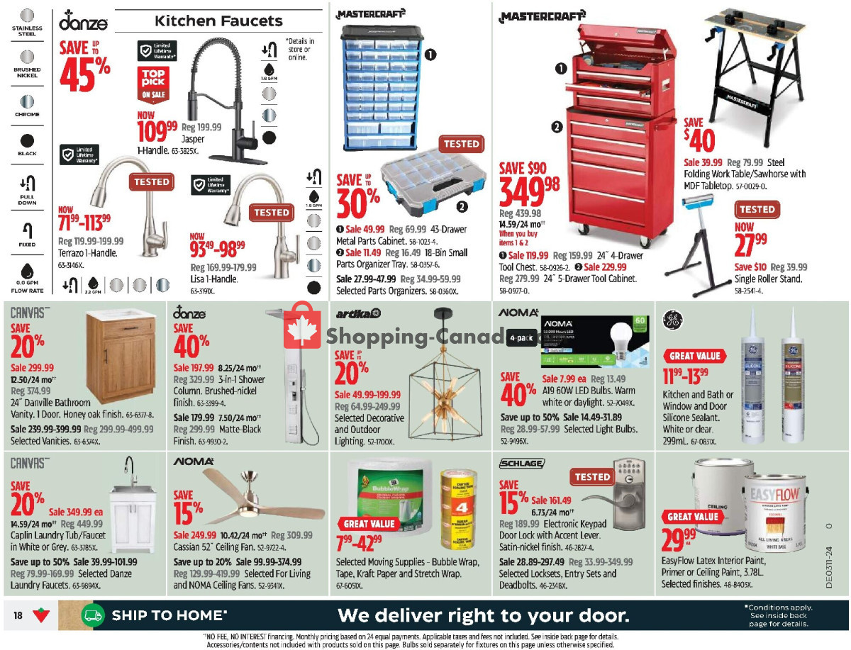 Canadian Tire flyer from Thursday March 7, 2024 to Wednesday March 13, 2024 - page 18