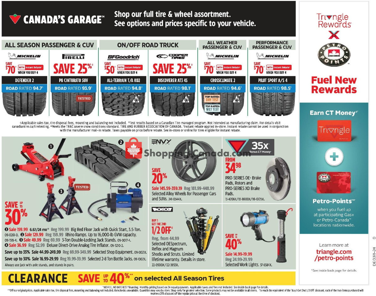Canadian Tire flyer from Thursday March 7, 2024 to Wednesday March 13, 2024 - page 24