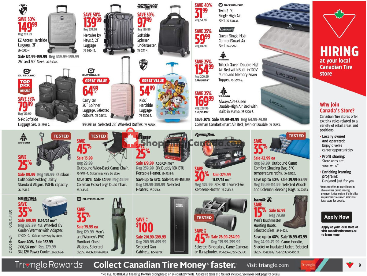 Canadian Tire flyer from Thursday March 7, 2024 to Wednesday March 13, 2024 - page 9