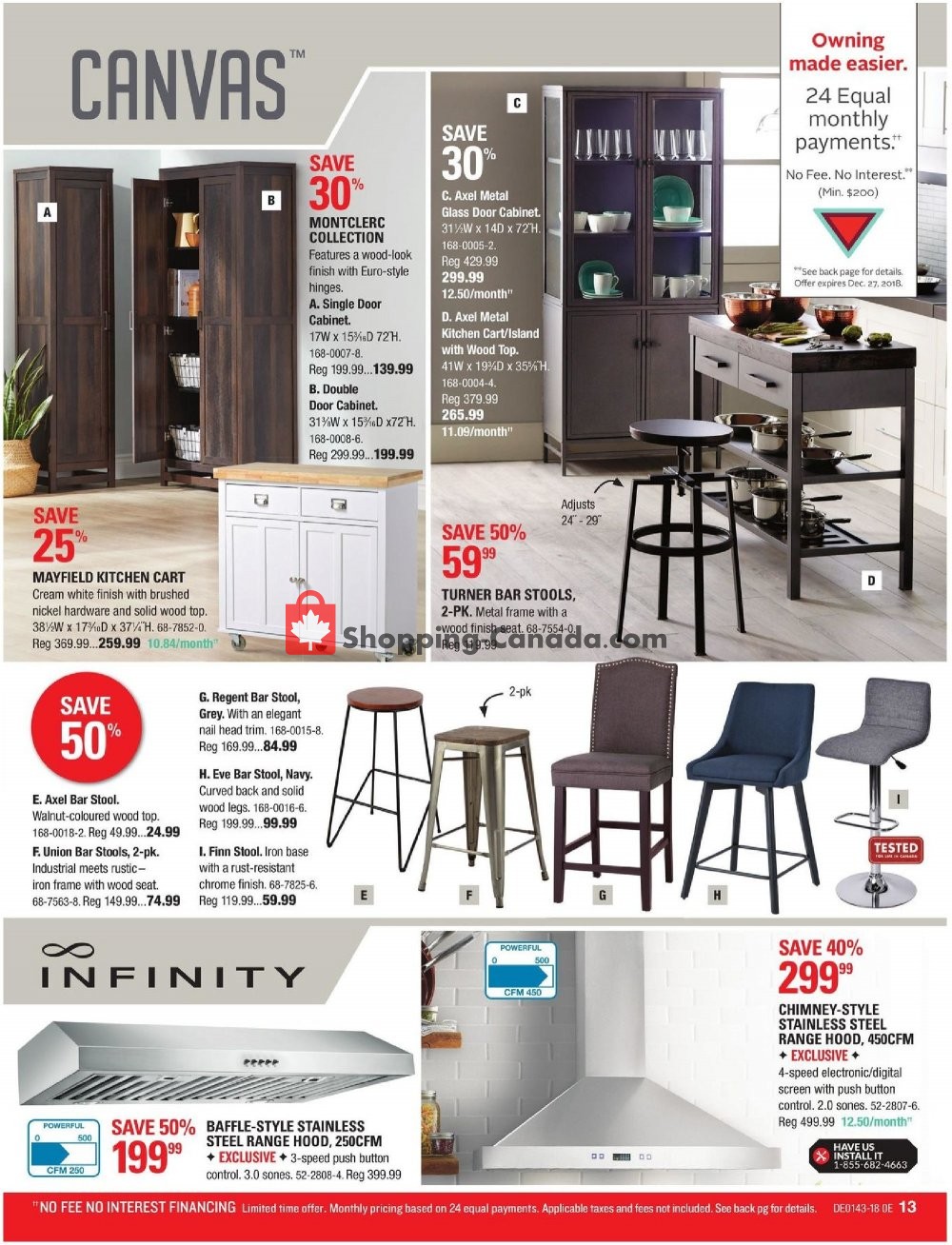 Canadian Tire flyer from Friday October 19, 2018 to Thursday November 8, 2018 - page 13