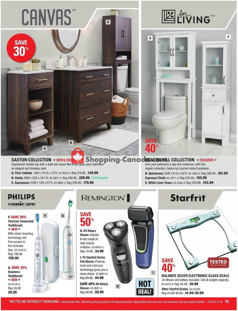 Canadian Tire flyer from Friday October 19, 2018 to Thursday November 8, 2018 - page 15