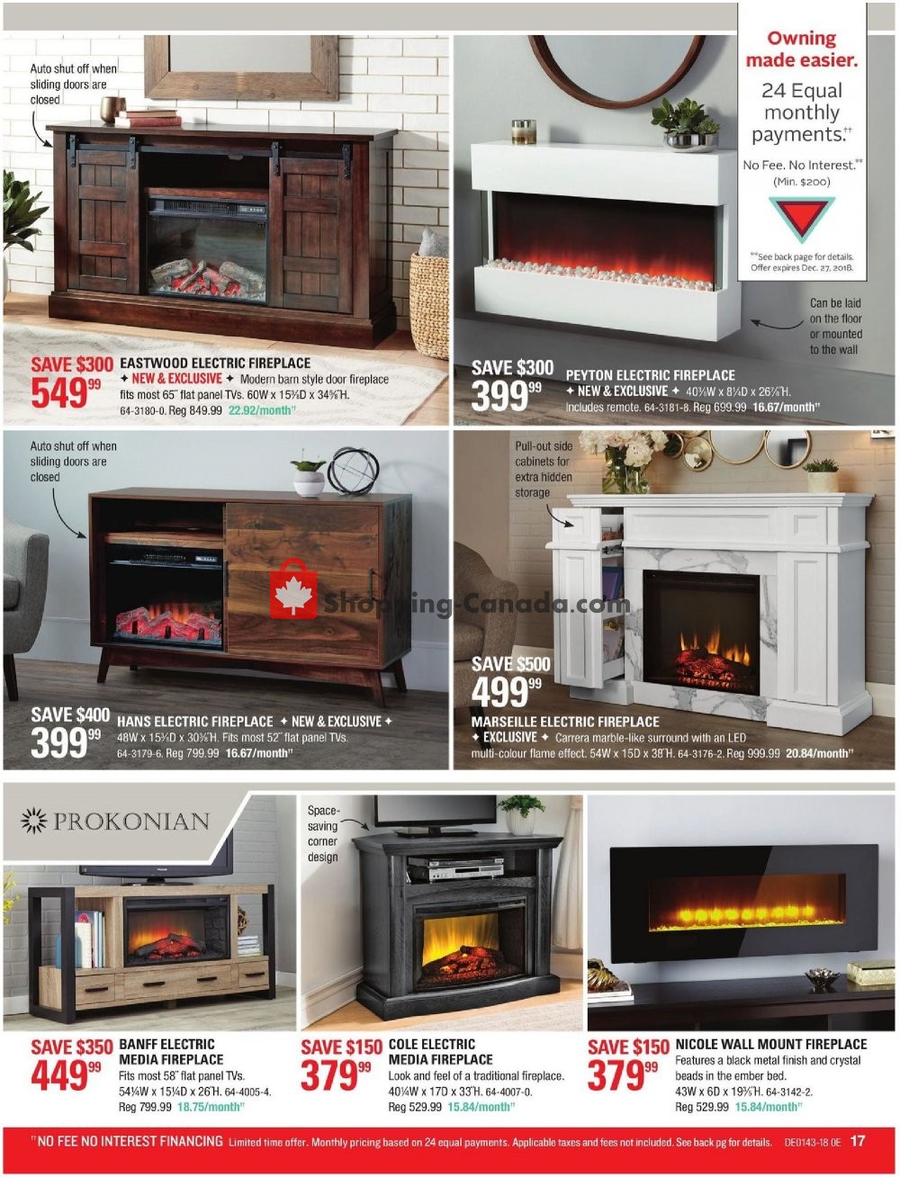 Canadian Tire flyer from Friday October 19, 2018 to Thursday November 8, 2018 - page 17