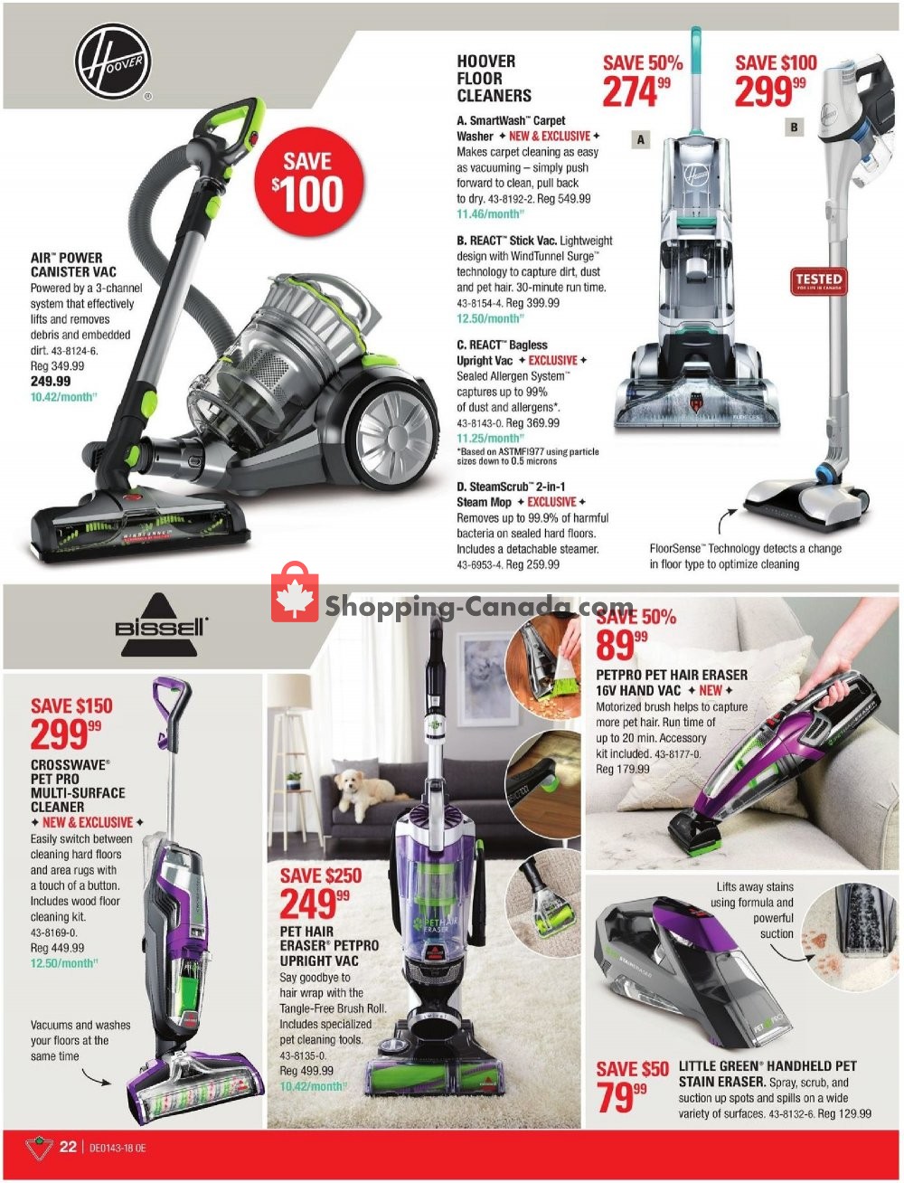Canadian Tire flyer from Friday October 19, 2018 to Thursday November 8, 2018 - page 22