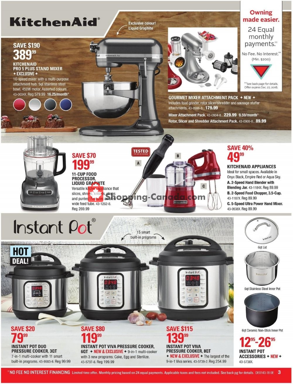 Canadian Tire flyer from Friday October 19, 2018 to Thursday November 8, 2018 - page 3