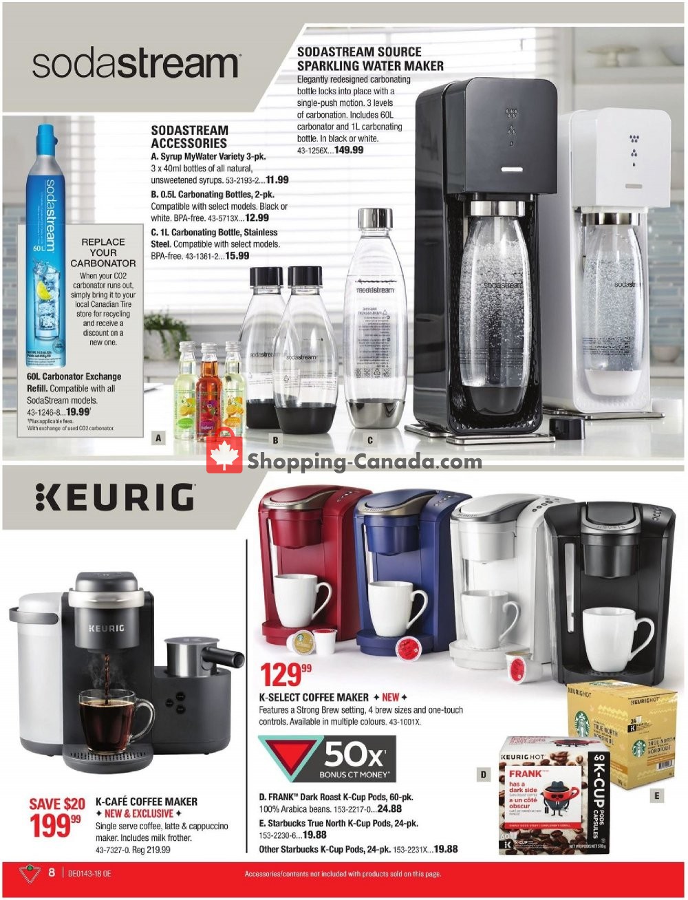 Canadian Tire flyer from Friday October 19, 2018 to Thursday November 8, 2018 - page 8
