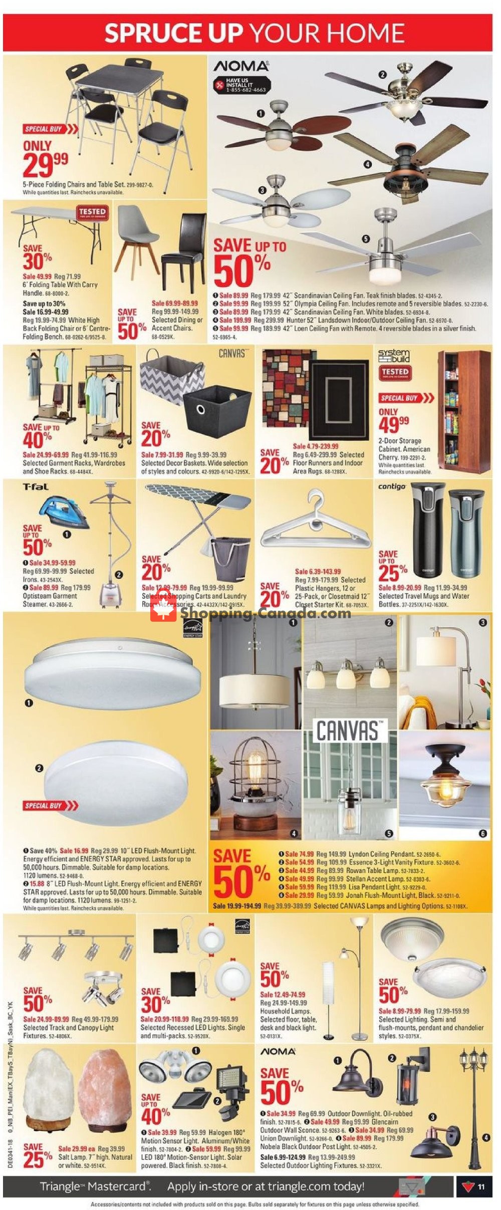 Canadian Tire flyer from Friday October 5, 2018 to Thursday October 11, 2018 - page 11