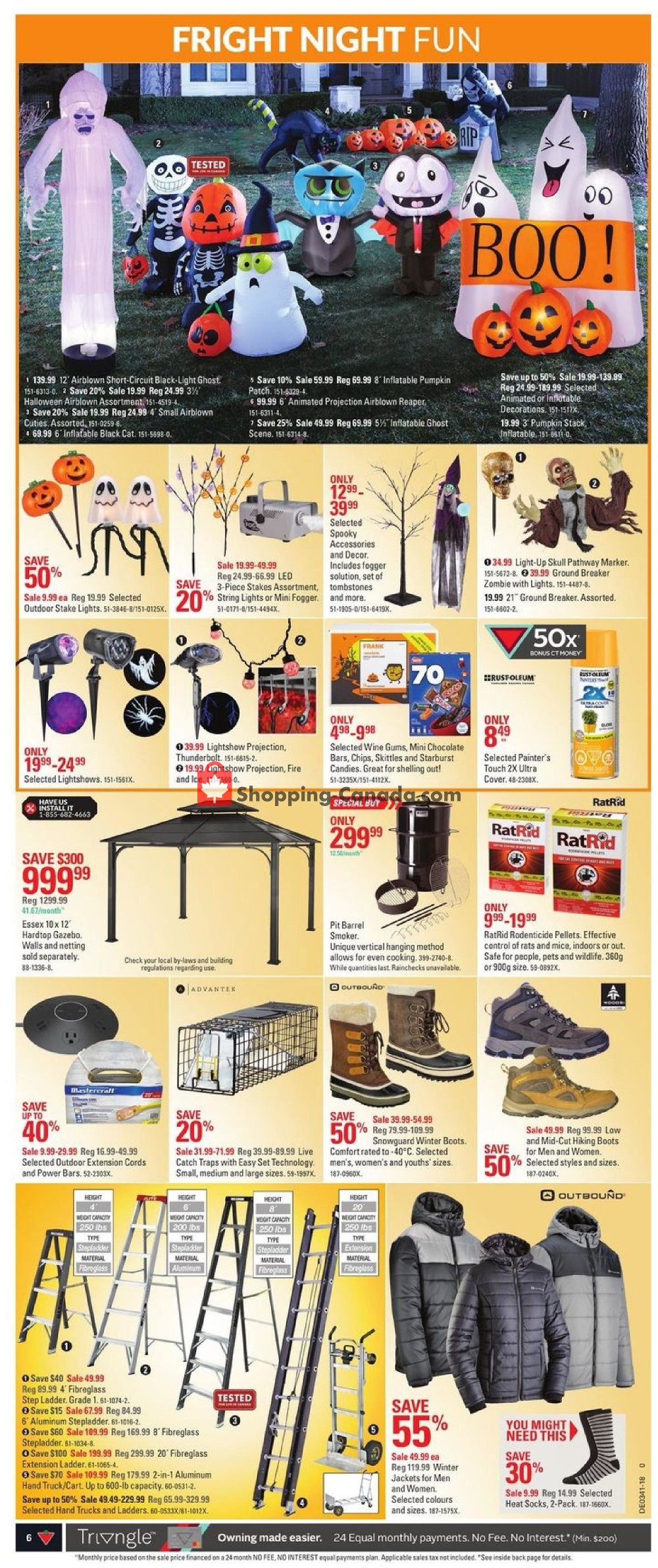Canadian Tire flyer from Friday October 5, 2018 to Thursday October 11, 2018 - page 6