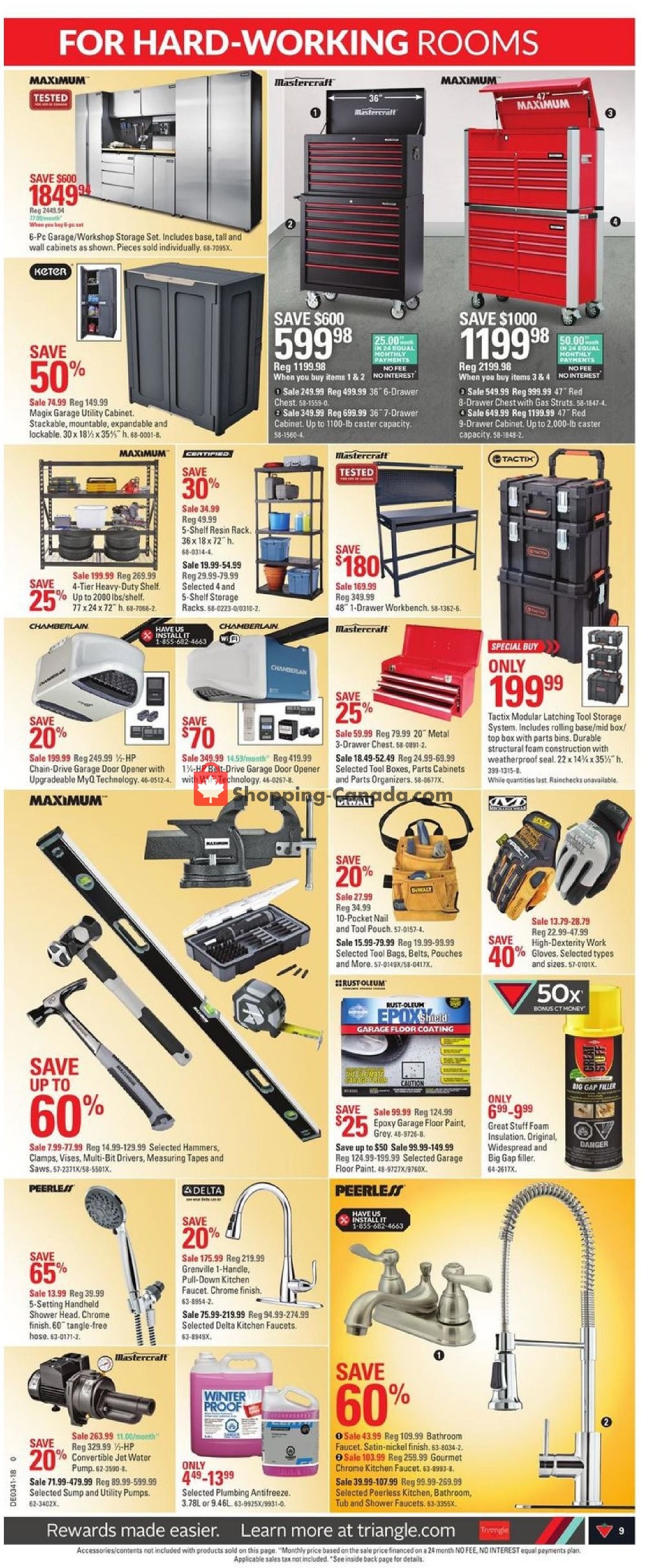 Canadian Tire flyer from Friday October 5, 2018 to Thursday October 11, 2018 - page 9