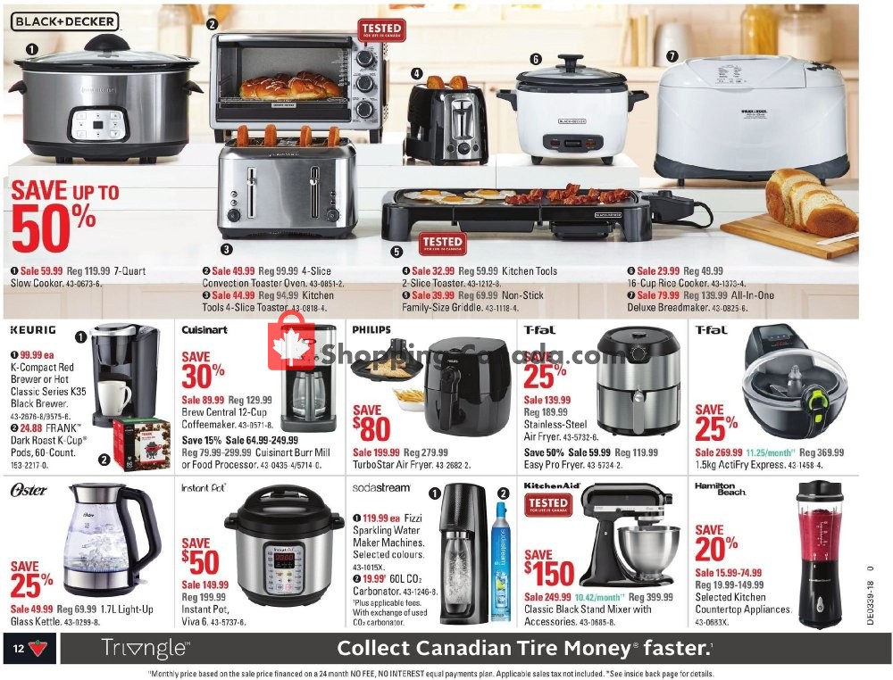 Canadian Tire flyer from Friday September 21, 2018 to Thursday September 27, 2018 - page 12