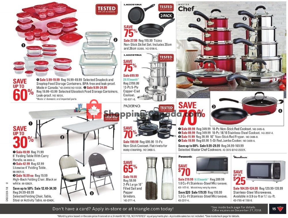 Canadian Tire flyer from Friday September 21, 2018 to Thursday September 27, 2018 - page 15