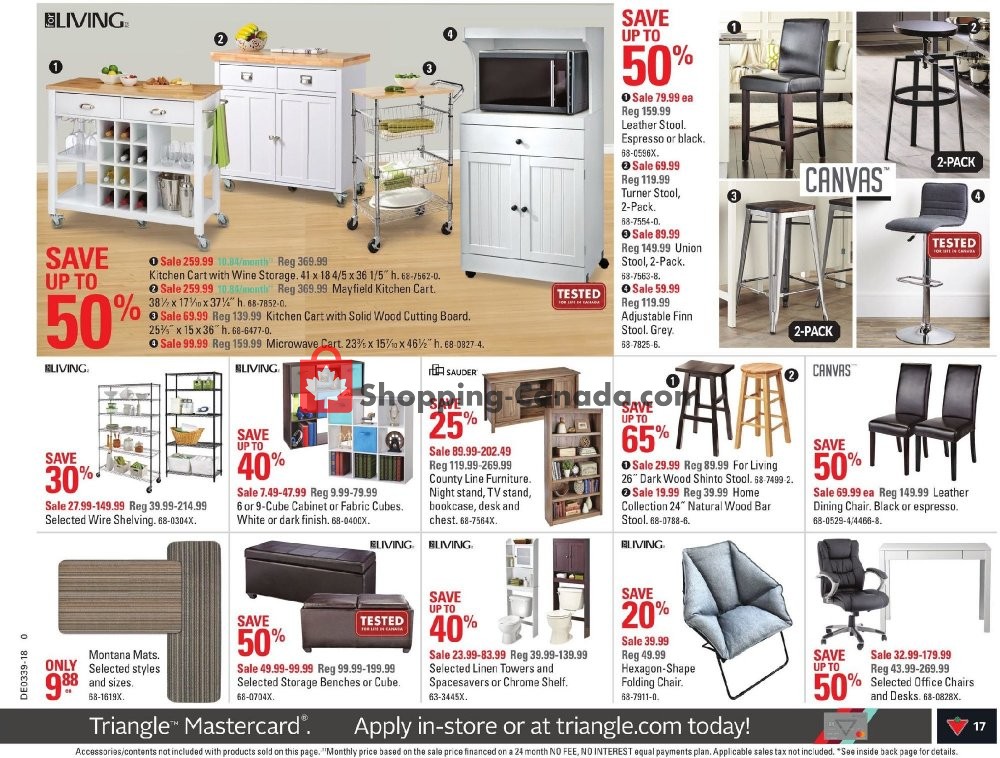 Canadian Tire flyer from Friday September 21, 2018 to Thursday September 27, 2018 - page 17
