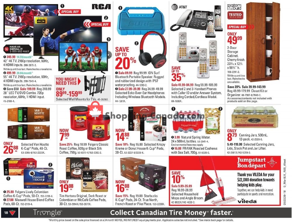 Canadian Tire flyer from Friday September 21, 2018 to Thursday September 27, 2018 - page 18