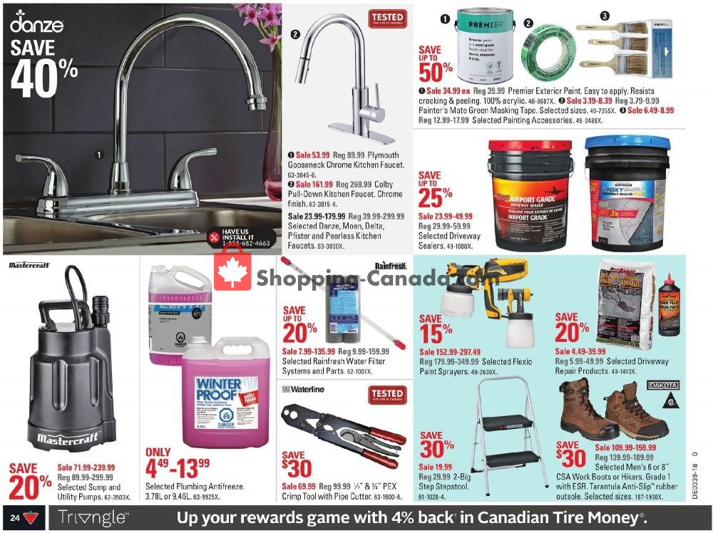 Canadian Tire flyer from Friday September 21, 2018 to Thursday September 27, 2018 - page 24