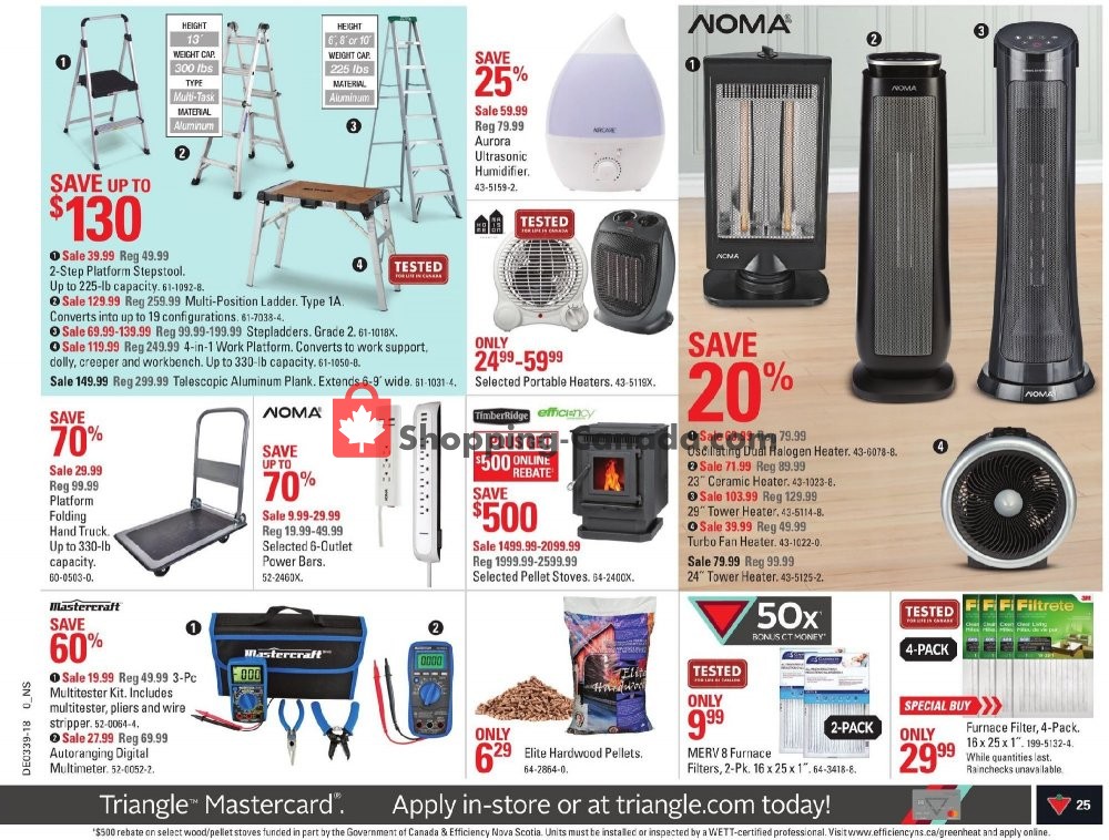 Canadian Tire flyer from Friday September 21, 2018 to Thursday September 27, 2018 - page 25