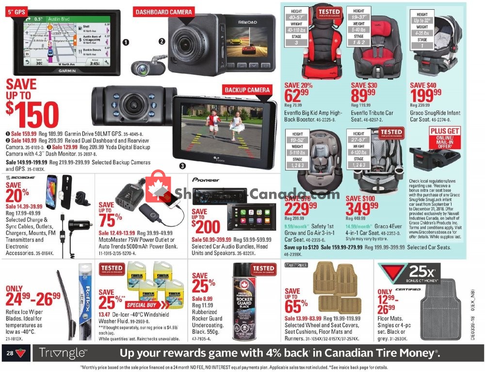 Canadian Tire flyer from Friday September 21, 2018 to Thursday September 27, 2018 - page 28