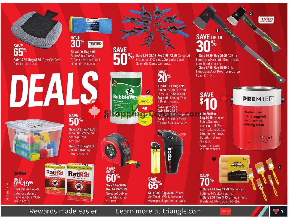 Canadian Tire flyer from Friday September 21, 2018 to Thursday September 27, 2018 - page 3