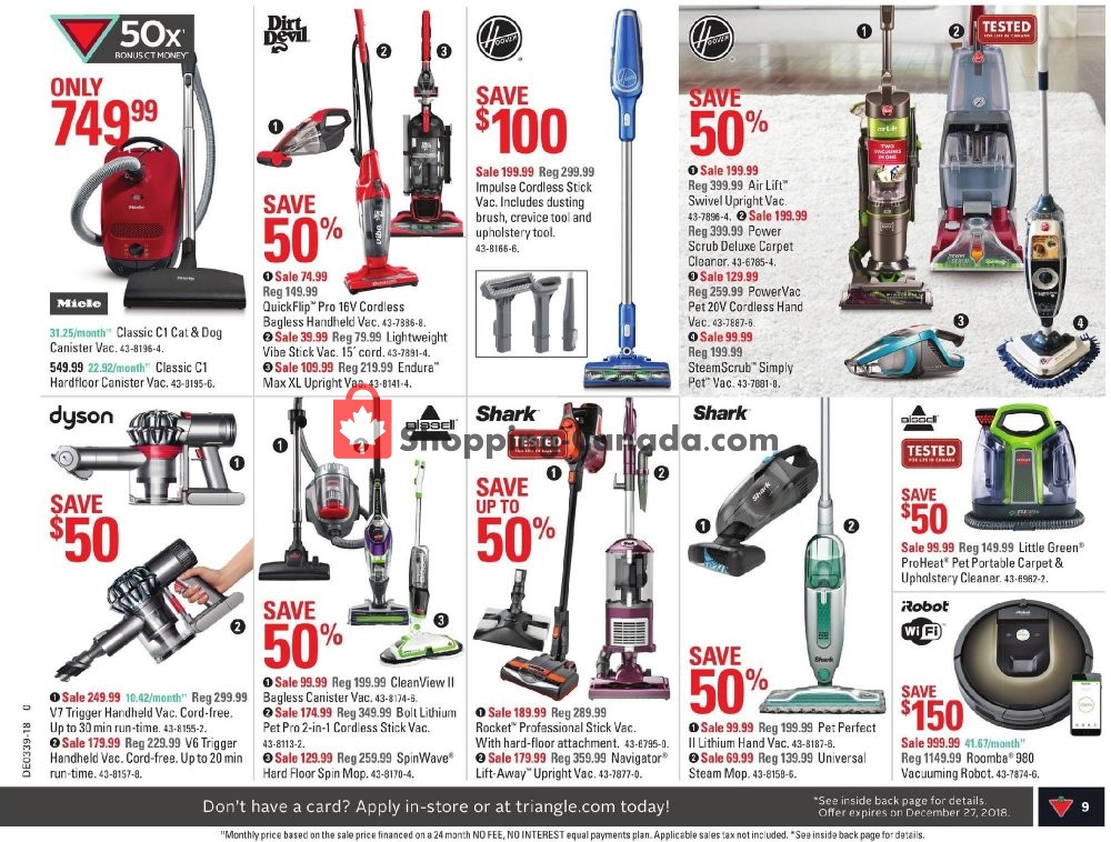 Canadian Tire flyer from Friday September 21, 2018 to Thursday September 27, 2018 - page 9