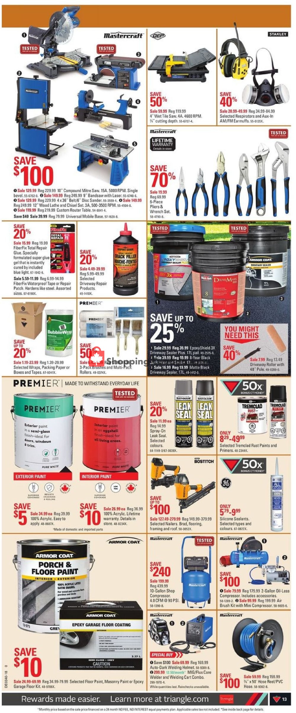 Canadian Tire flyer from Thursday September 27, 2018 to Thursday October 4, 2018 - page 13