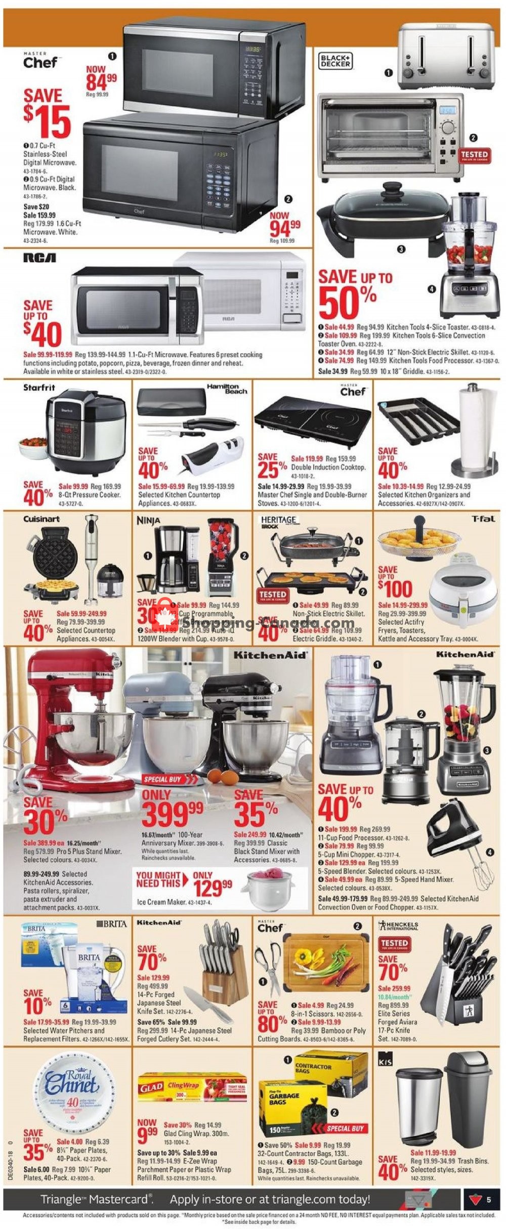 Canadian Tire flyer from Thursday September 27, 2018 to Thursday October 4, 2018 - page 5