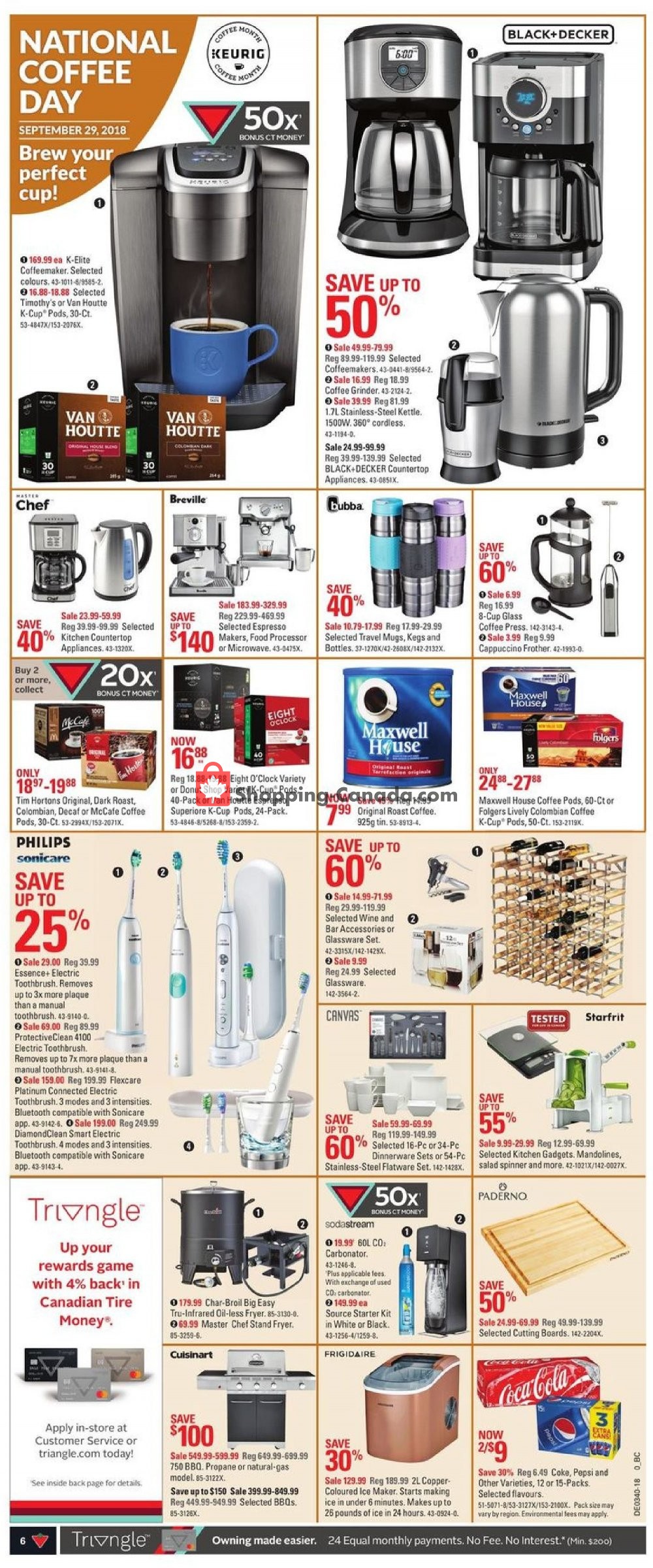 Canadian Tire flyer from Thursday September 27, 2018 to Thursday October 4, 2018 - page 6