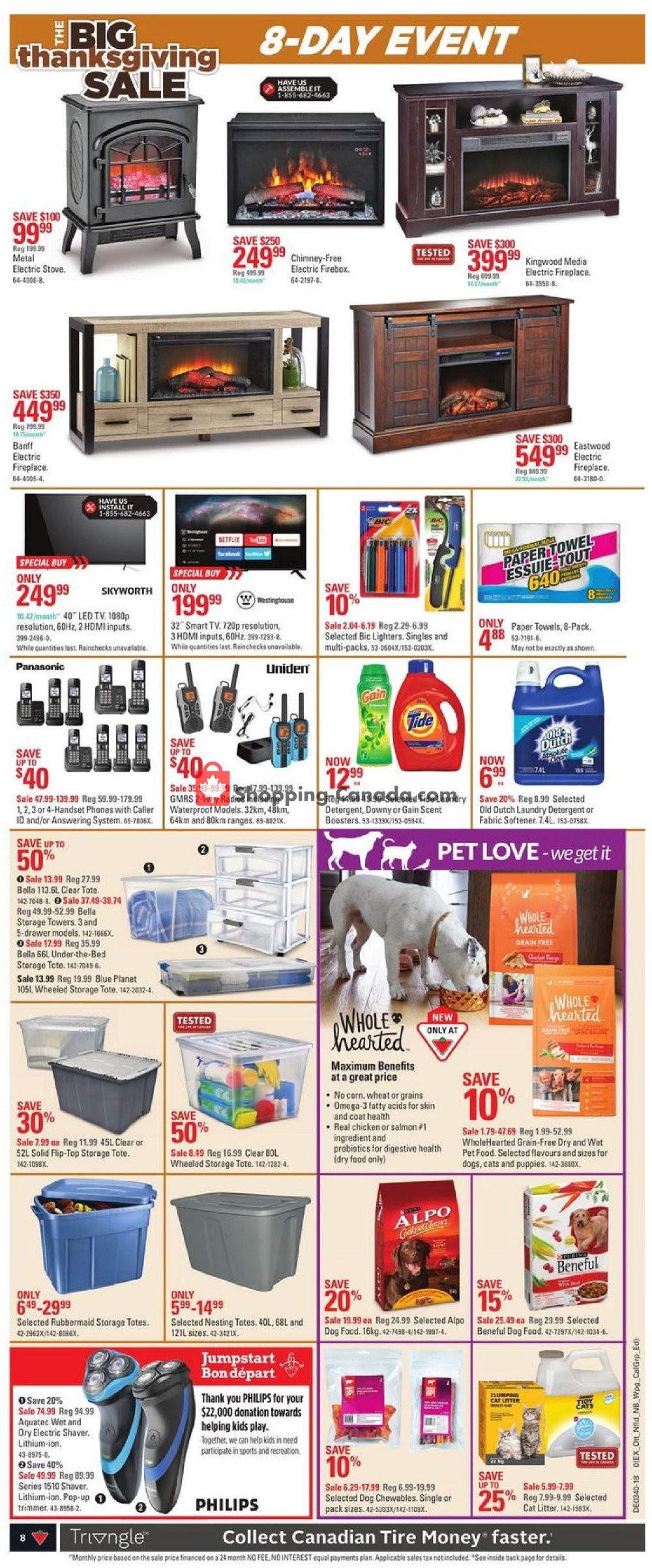 Canadian Tire flyer from Thursday September 27, 2018 to Thursday October 4, 2018 - page 8