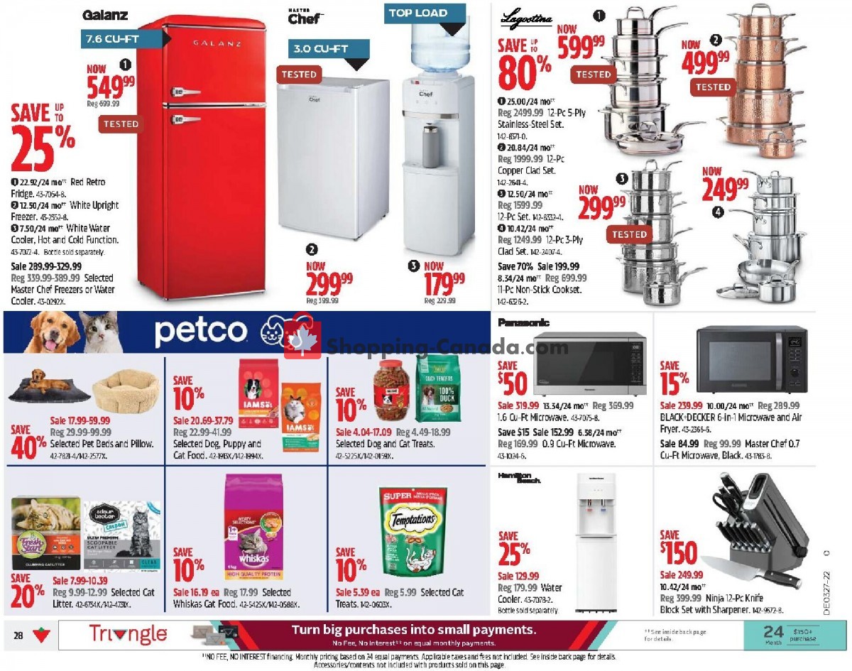Canadian Tire Canada, flyer (Happy Canada Day ON) July 1 July 7