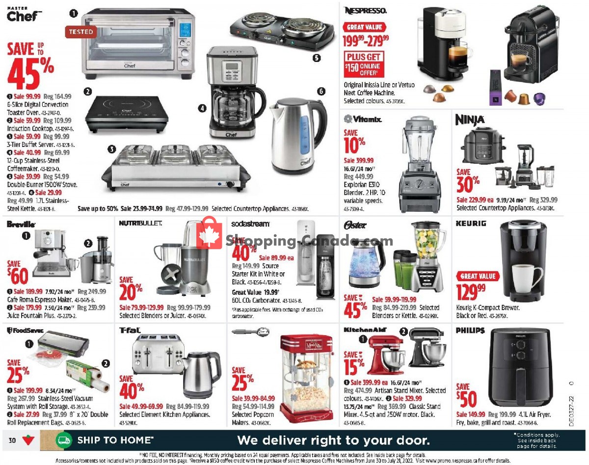 Canadian Tire Canada, flyer (Happy Canada Day ON) July 1 July 7