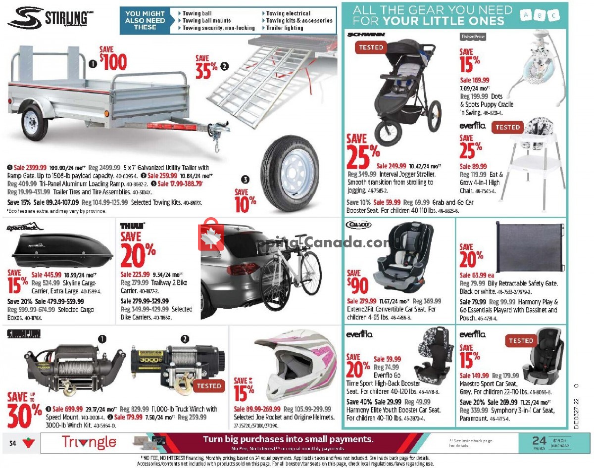 Canadian Tire Canada, flyer (Happy Canada Day ON) July 1 July 7